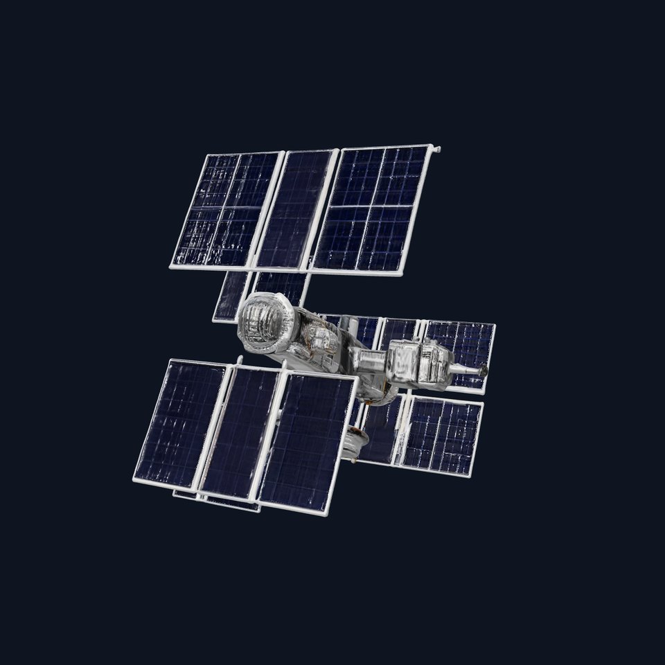 Orbital Space Station model pack
